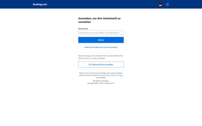 accountbookingcom sign in